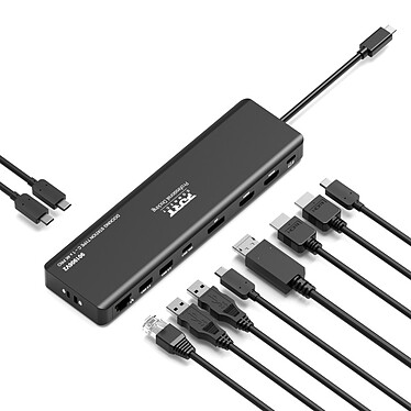 Acheter PORT Connect Station d'accueil mobile 1x 4K USB-C 9 périphériques 100W