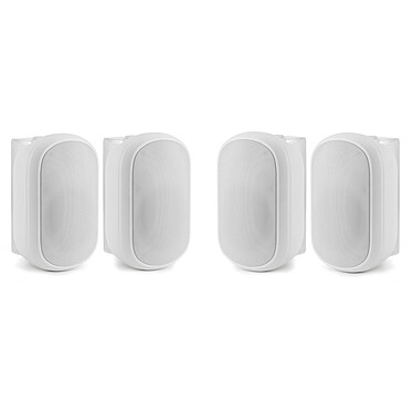 Triangle Pack 2 paires d'enceintes Secret EXT7 Blanc
