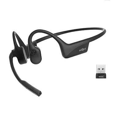 Shokz OpenComm2 UC - USB-A (Noir)