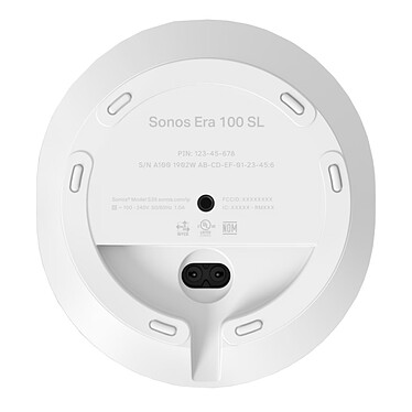 SONOS Pack de 2 Era 100 SL Blanc pas cher