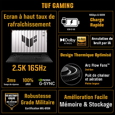 ASUS TUF Gaming F16 608JMR-QT084X pas cher