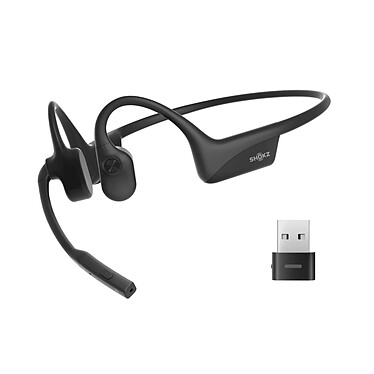 Shokz OpenComm2 UC - USB-A (Noir)
