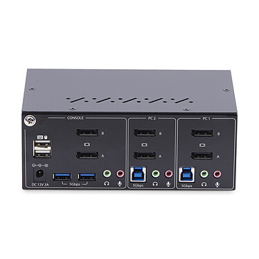Avis StarTech.com Switch KVM DisplayPort 2 ports 4K 60Hz