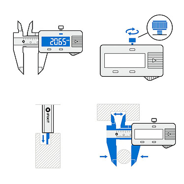 Avis iFixit Pied à coulisse numérique