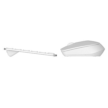 Rapoo 9310M Blanc pas cher