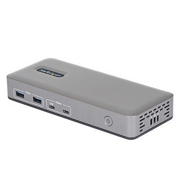 StarTech.com Station Accueil USB-C 3.1 Double Ecran HDMI 4K 60 Hz - RJ45 - Hub 4x USB-A + 3x USB-C et Power Delivery 100W