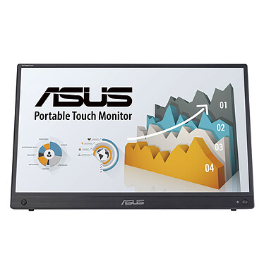 ASUS 15.6" LED - ZenScreen Touch MB16AMTR