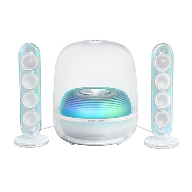 Harman Kardon SoundSticks 5 Wi-Fi Blanc
