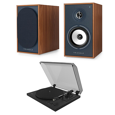 Triangle Borea BR02 CONNECT Bleu + Teac TN-175 Noir 