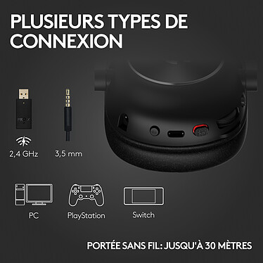 Logitech G Pro X 2 Lightspeed (Noir) + Repose casque pas cher