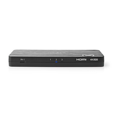 Nedis KVM 1x port USB-C et 2x ports HDMI 4K 60Hz