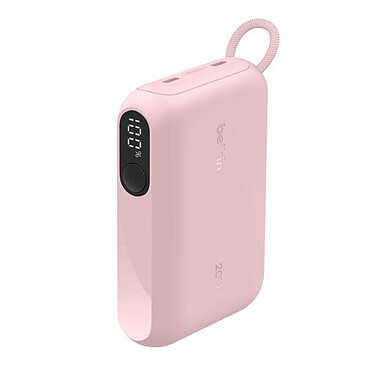 Acheter Belkin BoostCharge Powerbank 10K avec Ecran (Rose)