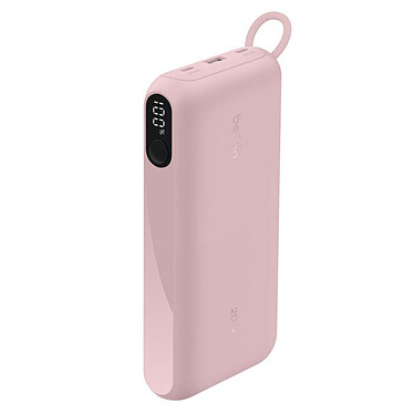Acheter Belkin BoostCharge Powerbank 20K avec Ecran (Rose)