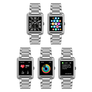 Acheter Ice Watch Ice Smart TKS 2.0 (Argent) + Ice Boliday Blanc/Or OFFERTE !