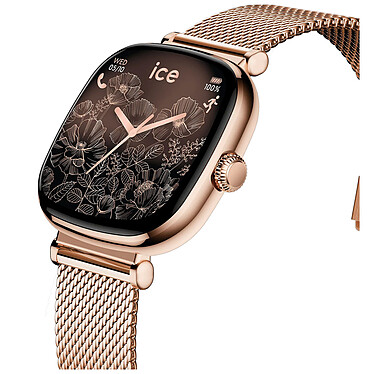 Avis Ice Watch Ice Smart SQ 2.0 1.7 Or/Rose + Bracelet Chaine Opaline Vert OFFERT !