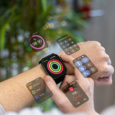 Akashi Montre Connectée avec Appels Bluetooth pas cher