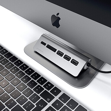 SATECHI USB-C Combo Hub pour Desktop (Gris) pas cher