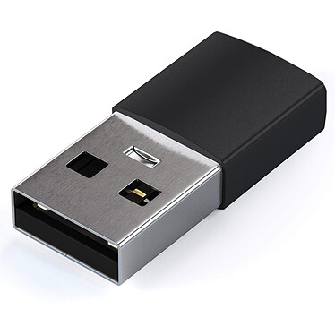 Avis SATECHI Adaptateur USB 3.0 USB-A Mâle vers USB-C - Noir (pack de 2)