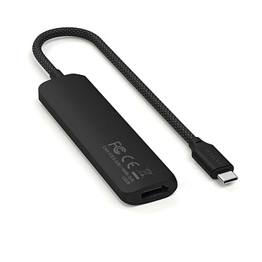 Avis SATECHI Multiports USB-C Slim 4-en-1 4K (Noir)