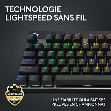 Avis Logitech G Pro X TKL Lightspeed (Noir)