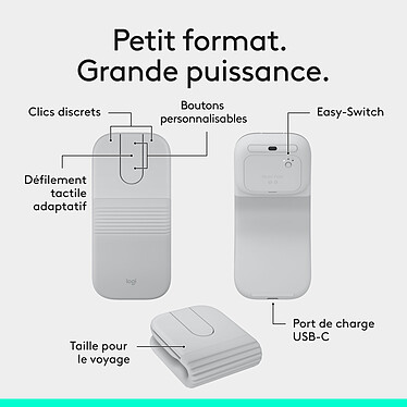 Avis Logitech Mobi Fold (Blanc Cassé)