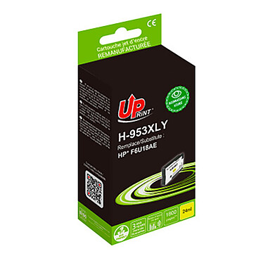 UPrint H-953XLY Cartouche compatible HP 953XL (Jaune)