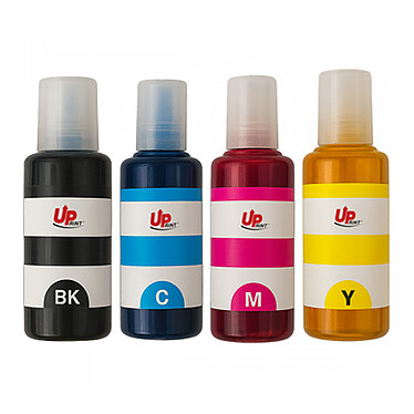 Avis UPrint ET104UPP4 Pack de Bouteilles d'encre compatibles Epson 104 EcoTank (CMJN)