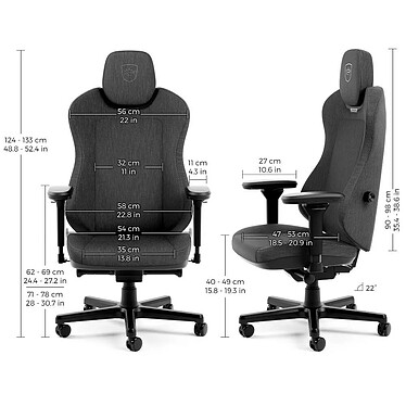 Noblechairs Aura TX (Anthracite) pas cher