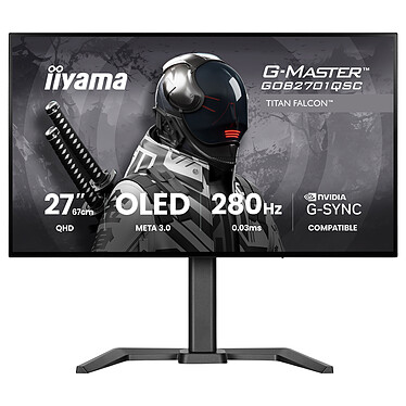 iiyama 27" OLED - G-Master GOB2701QSC-B1 Titan Falcon