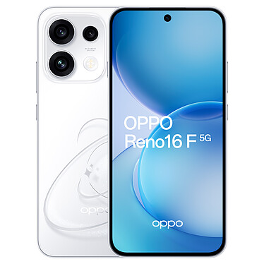 OPPO Reno16 F 5G Blanc Pop (8 Go / 256 Go)