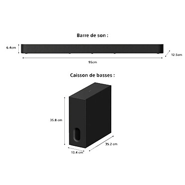 Sony Bravia Theatre Bar 7 + Sub 7 pas cher
