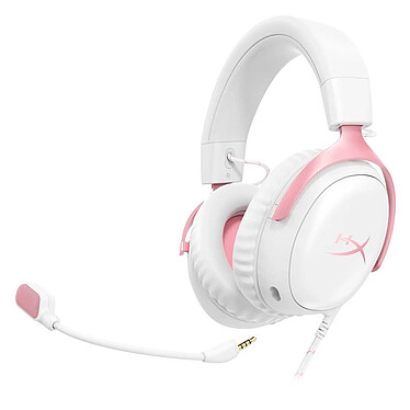 Acheter HyperX Cloud III (blanc/rose)