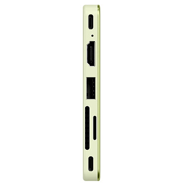 Avis Satechi USB-C Snap Hub 6-en-1 (Citrus)