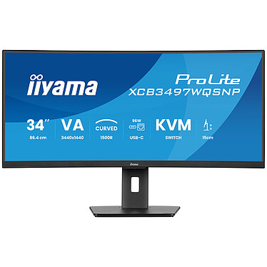 iiyama 34" LED - ProLite XCB3497WQSNPH-B1