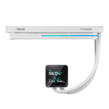Avis ASUS PRIME LC II 360 ARGB LCD (Blanc)