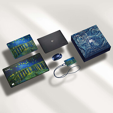 MSI Prestige 14 Flip AI+ Starry Night Over the Rhone-261FRN pas cher