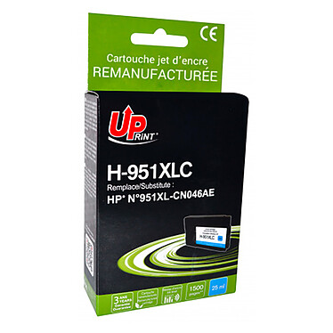 UPrint Cartouche compatible HP 951 XL - Cyan