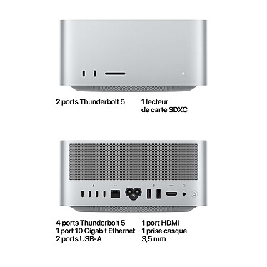 Acheter Apple Mac Studio M5 Ultra 96 Go/1 To (MHL74ZD/A)