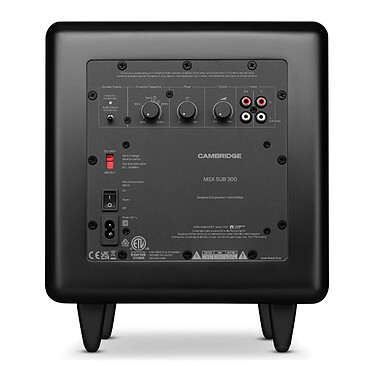 Avis Cambridge Audio MSX Sub 300 Noir