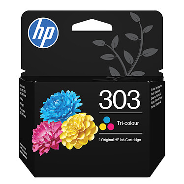 HP 303 (T6N01AE-LS1) - Cyan, Mangenta et Jaune