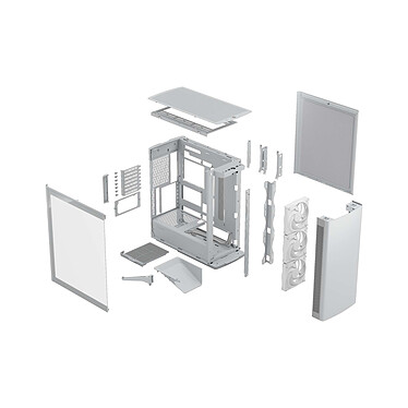 Fractal Design Define One TG Blanc pas cher