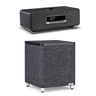 Ruark Audio R3S Charcoal + RS1 Charcoal
