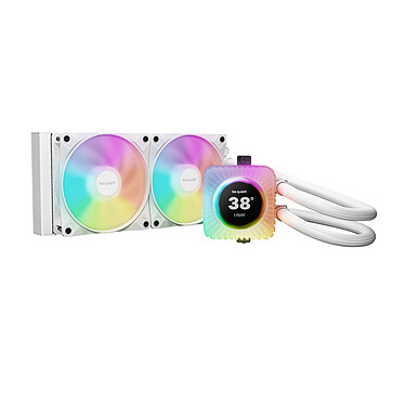 be quiet! Light Loop IO LCD 240 mm White