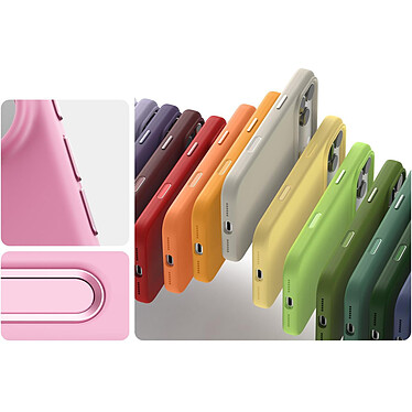 Avis Elago Coque en silicone pour iPhone 17/18 Pro Rose vif