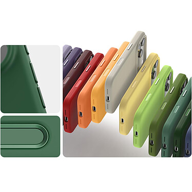 Avis Elago Coque en silicone pour iPhone 17/18 Pro Max Vert alpin