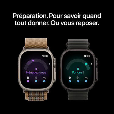 Avis Apple Watch Ultra 4 GPS + Cellular 49 mm Titane noir Bracelet Milanais Titane noir L