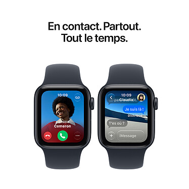 Acheter Apple Watch SE 3 GPS 40 mm Aluminium Lumière Stellaire Bracelet Sport Sable M/L