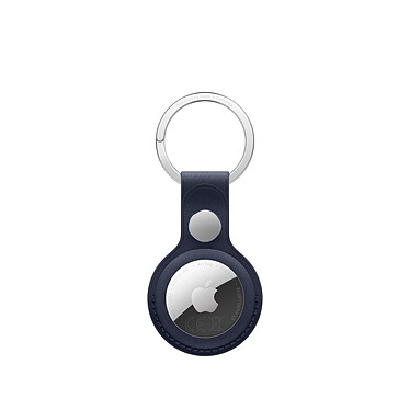 Apple Porte-clés en tissage fin pour AirTag - Bleu marine