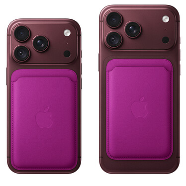 Avis Apple FineWoven Wallet with MagSafe Magenta pour Apple iPhone