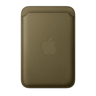 Apple FineWoven Wallet with MagSafe Olive sombre pour Apple iPhone